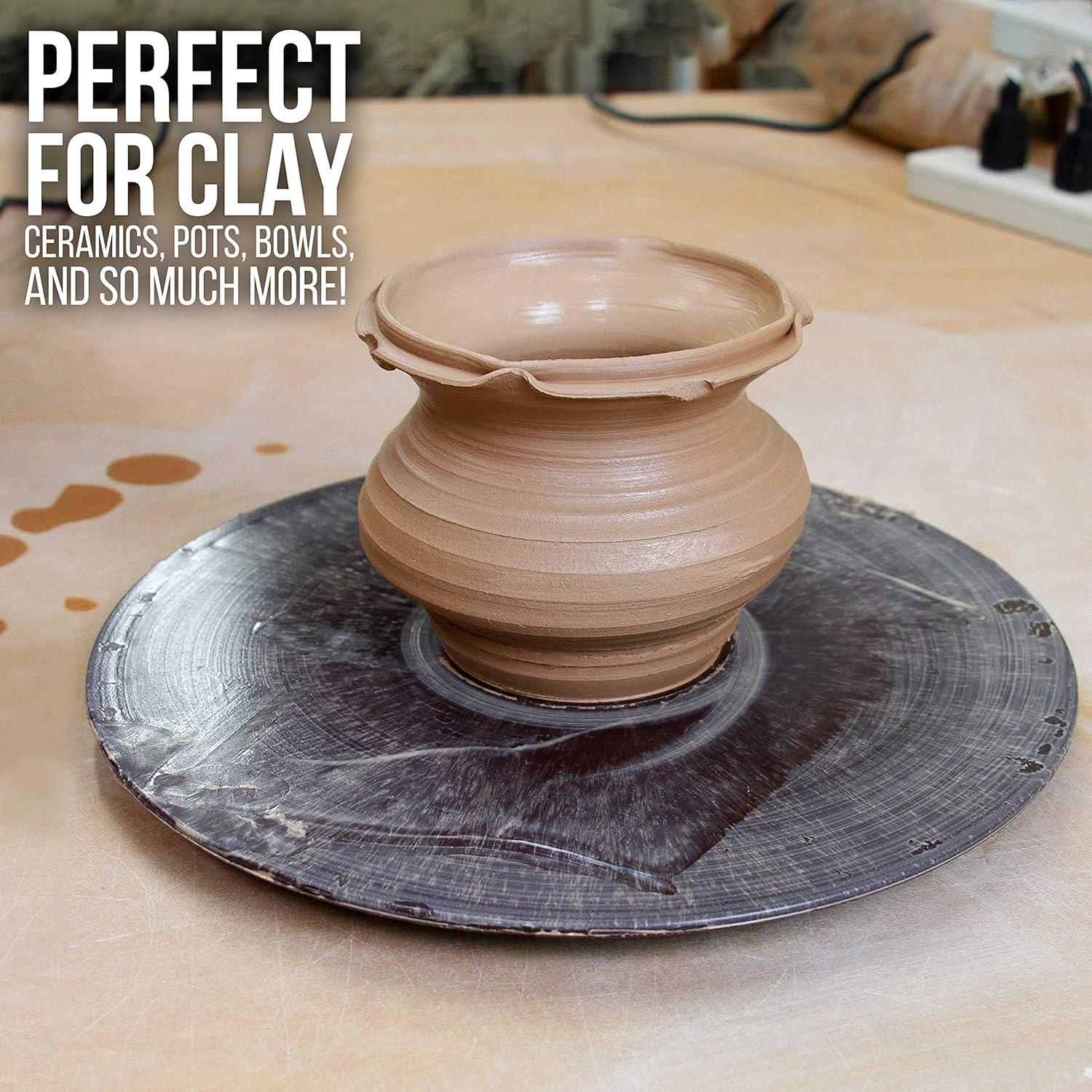 Juego de 2 Baterías Redondas de Plástico 28 cm U.S. Art Supply