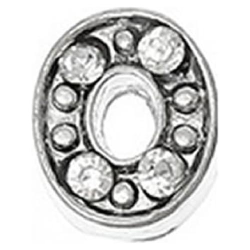 Encanto Flotante Sexy Sparkles Número 0 para Locket de Vidrio