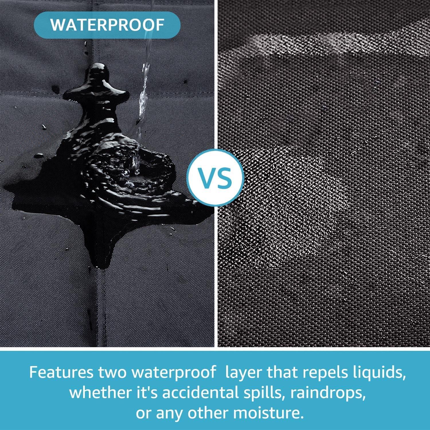 Lassie Heavy-Duty Dog Car Hammock with Mesh Window & Hard Bottom - Waterproof Back Seat Extender for Dogs Holds 400lbs, Non-Slip Pet Seat Protector, Universal Fit for SUV/Truck/Car