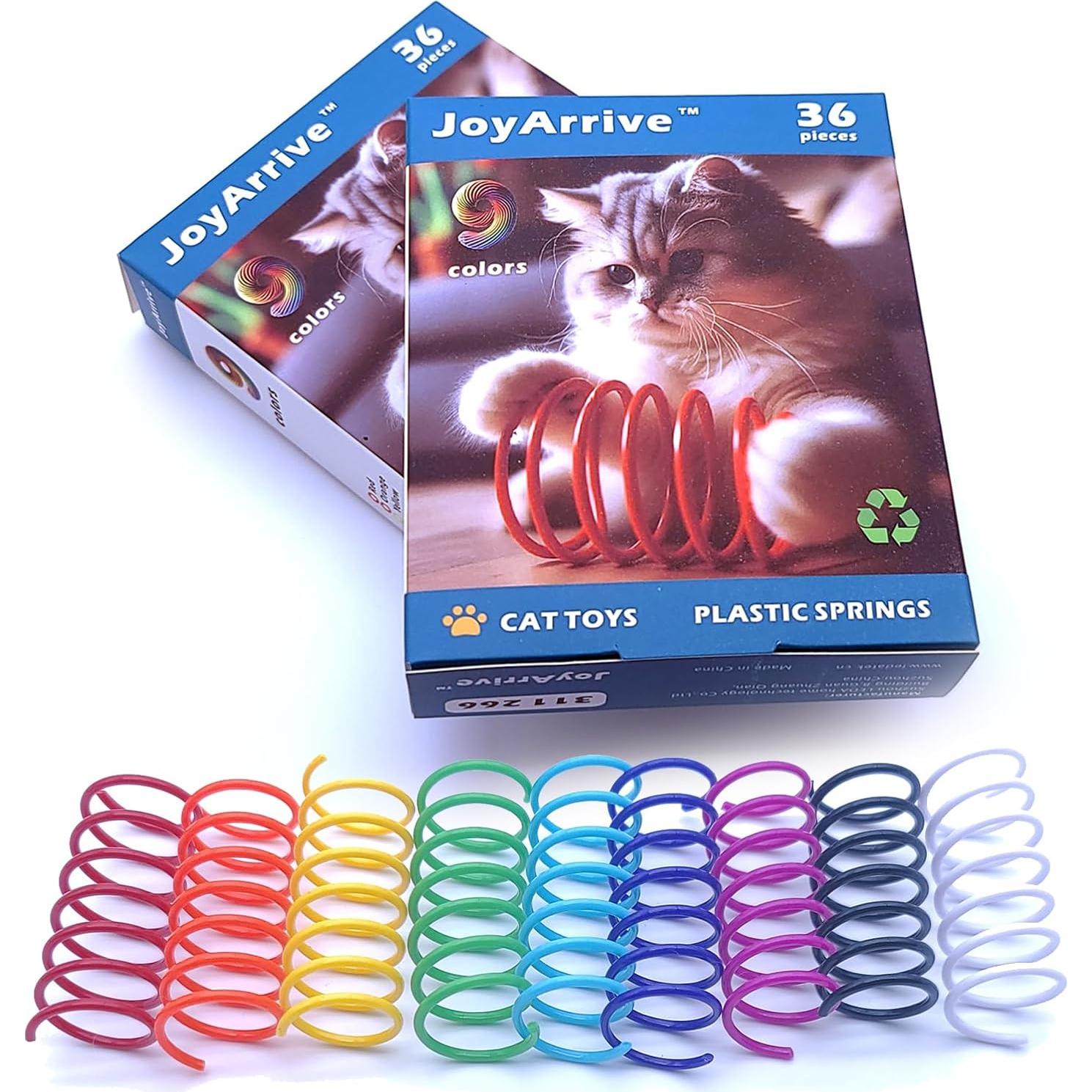 Juguetes de Primavera para Gatos JoyArrive - 9 Colores