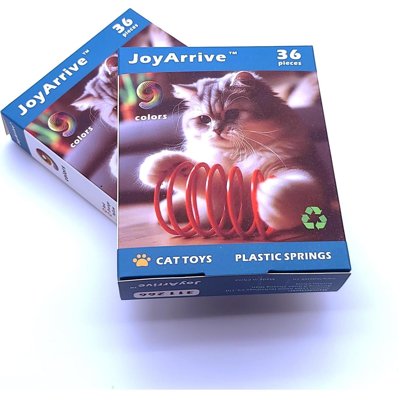 Juguetes de Primavera para Gatos JoyArrive - 9 Colores