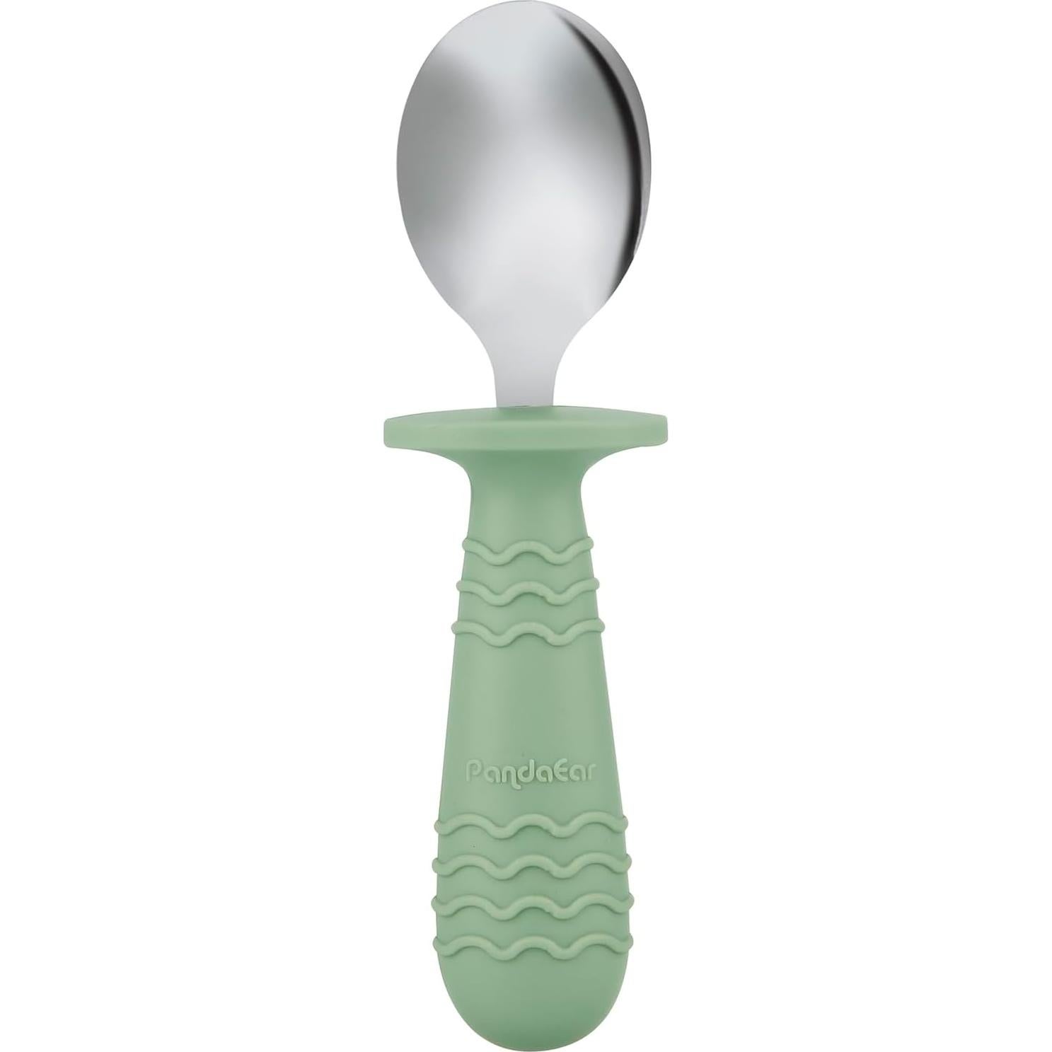 Juego de Utensilios de Acero Inoxidable PandaEar 6 Piezas Bebés