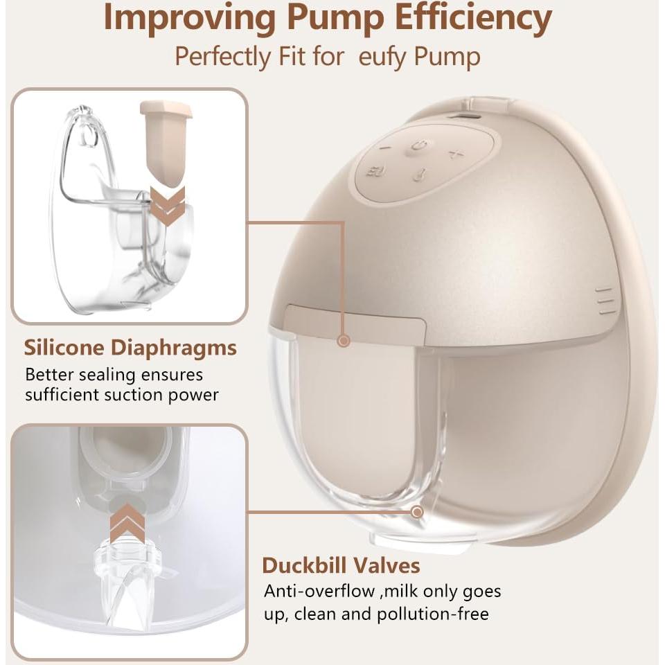 Accesorios de Reemplazo para Extractor de Leche eufy BDICOVE