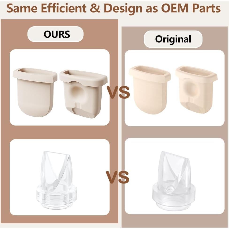 Accesorios de Reemplazo para Extractor de Leche eufy BDICOVE