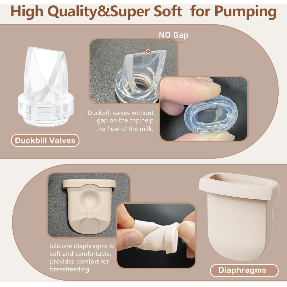 Accesorios de Reemplazo para Extractor de Leche eufy BDICOVE