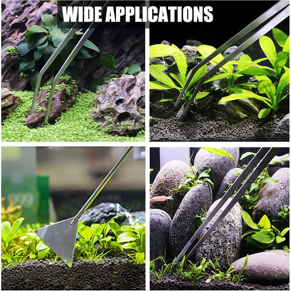 Espátula Acuática Utoolmart de Acero Inoxidable 32 cm