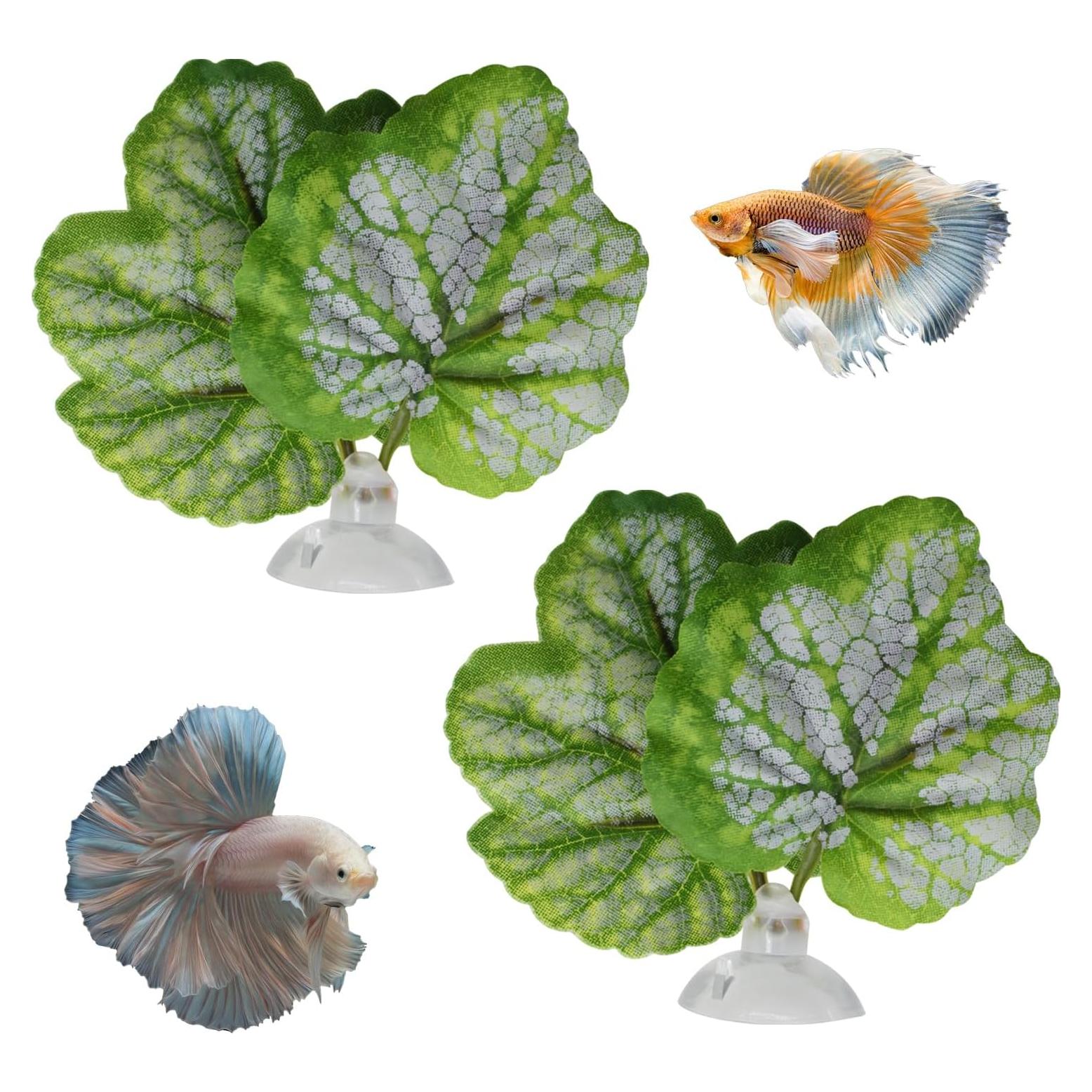 Hamaca de Hoja para Betta WishLotus - 2 Piezas Verde