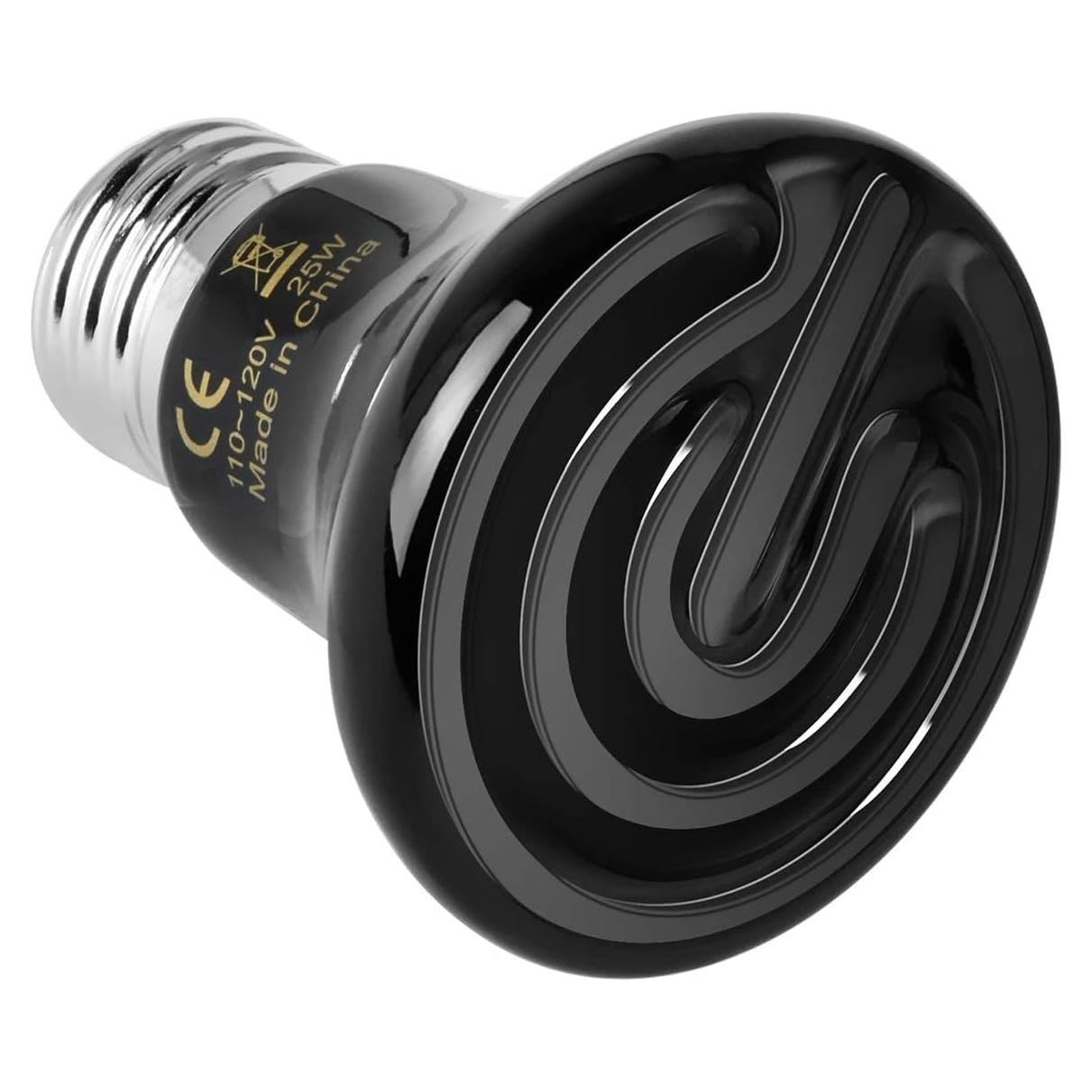 Emisor de Calor Cerámico Simple Deluxe 25W para Reptiles