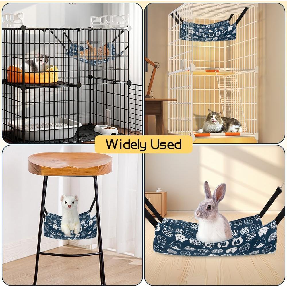 Hamaca para mascotas NIEITRK-VK1 Azul 33x25cm para Gatos y Hurones