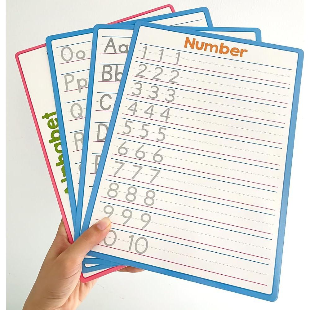 Tableros de Escritura Doble Cara Lachilly - Alfabeto y Números