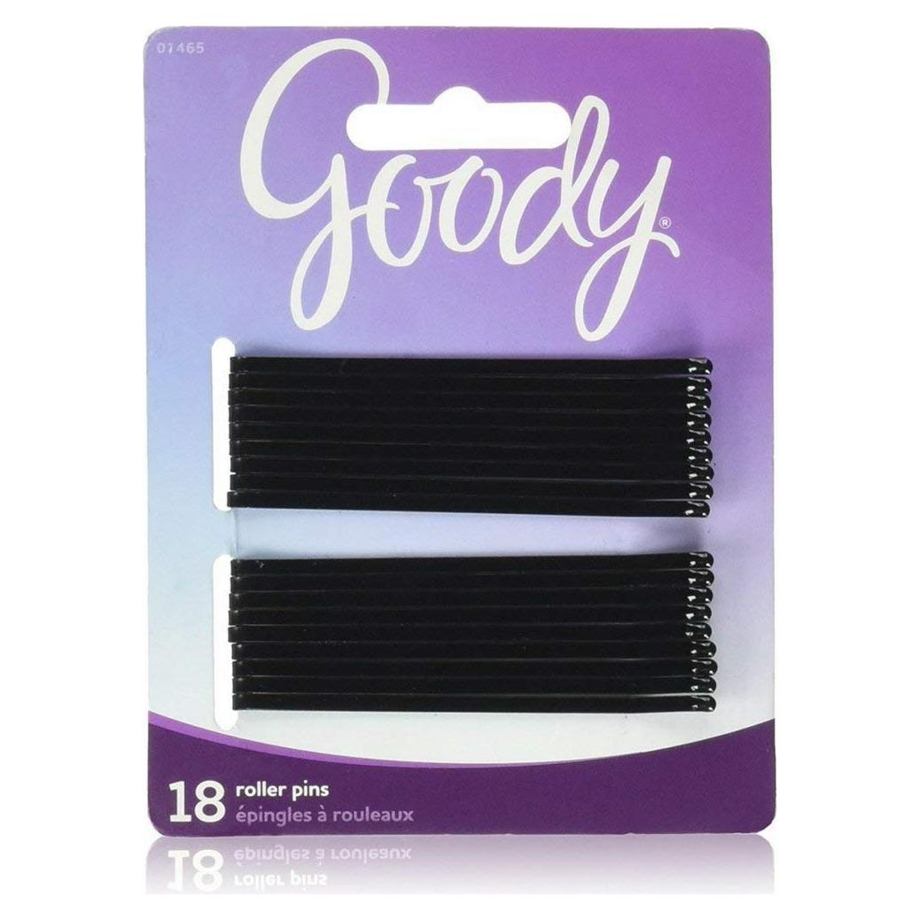 Pasadores Negros Goody 18 unidades 7.62 cm para cabello