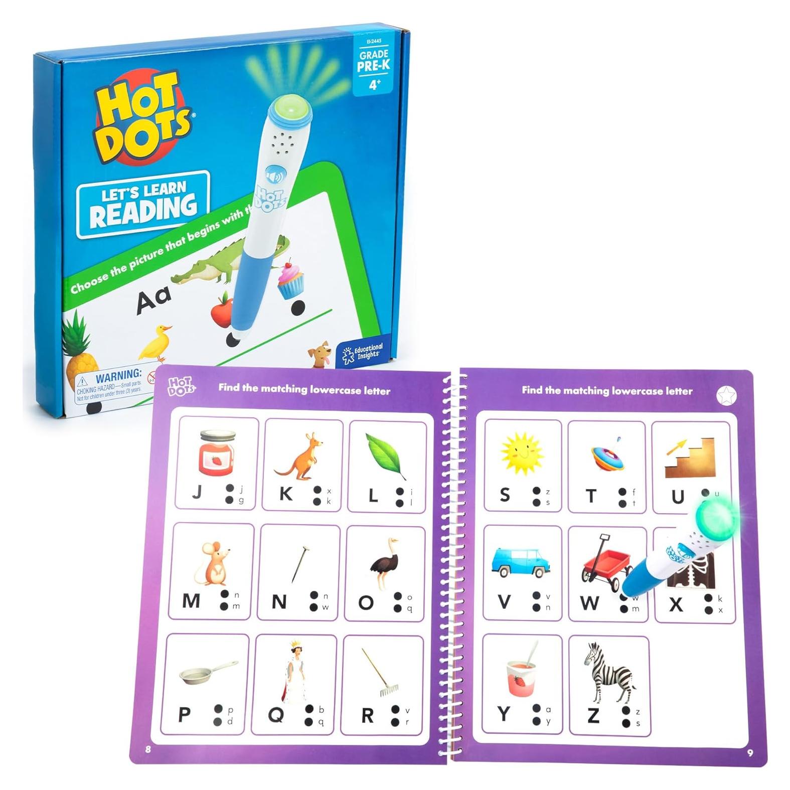 Cuaderno de Lectura Pre-K Educational Insights con Lápiz Interactivo