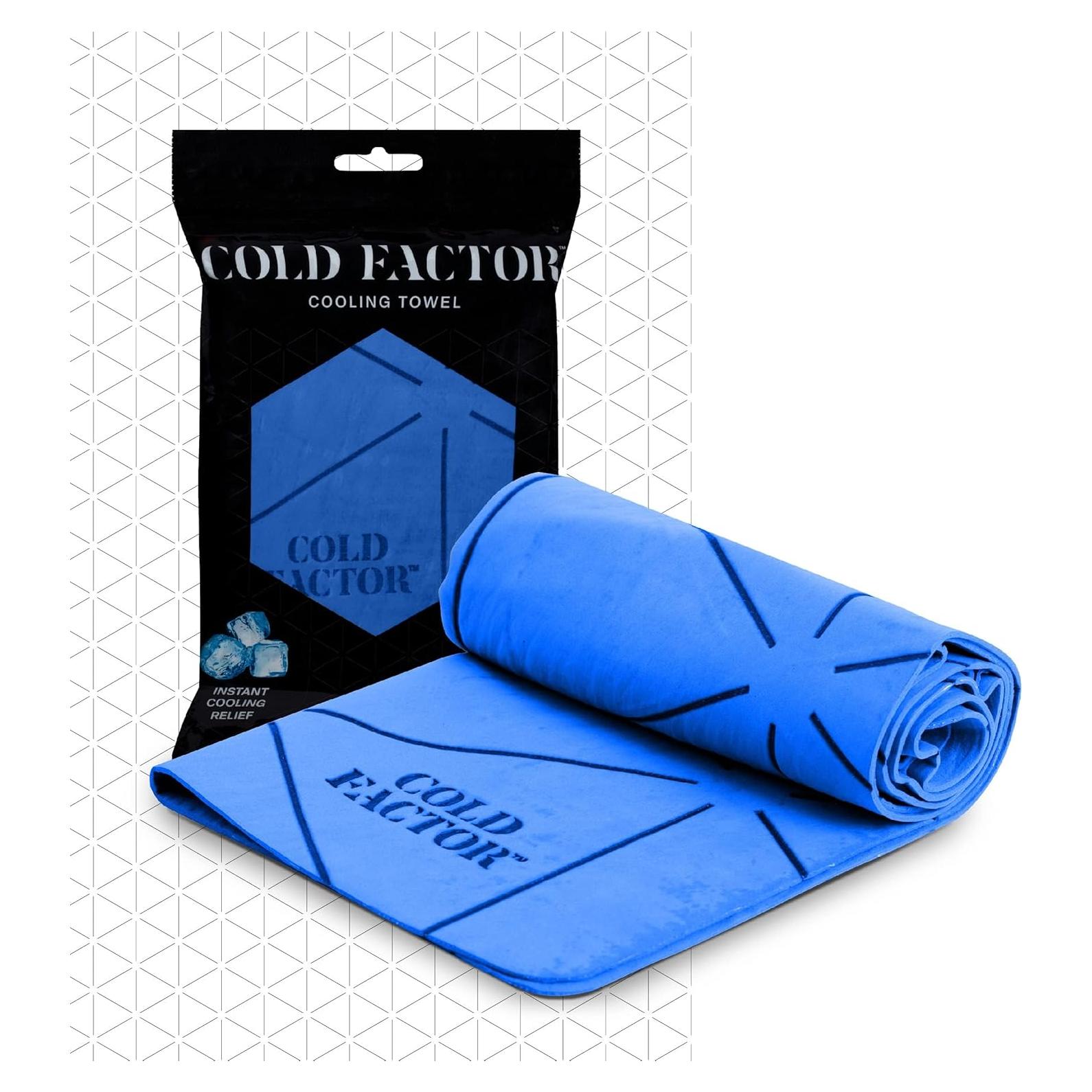 Toalla de Enfriamiento COLD FACTOR PVA 33x75cm Azul UPF50+