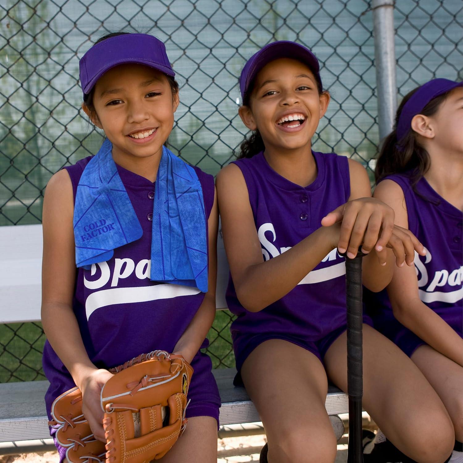 Toalla de Enfriamiento COLD FACTOR PVA 33x75cm Azul UPF50+