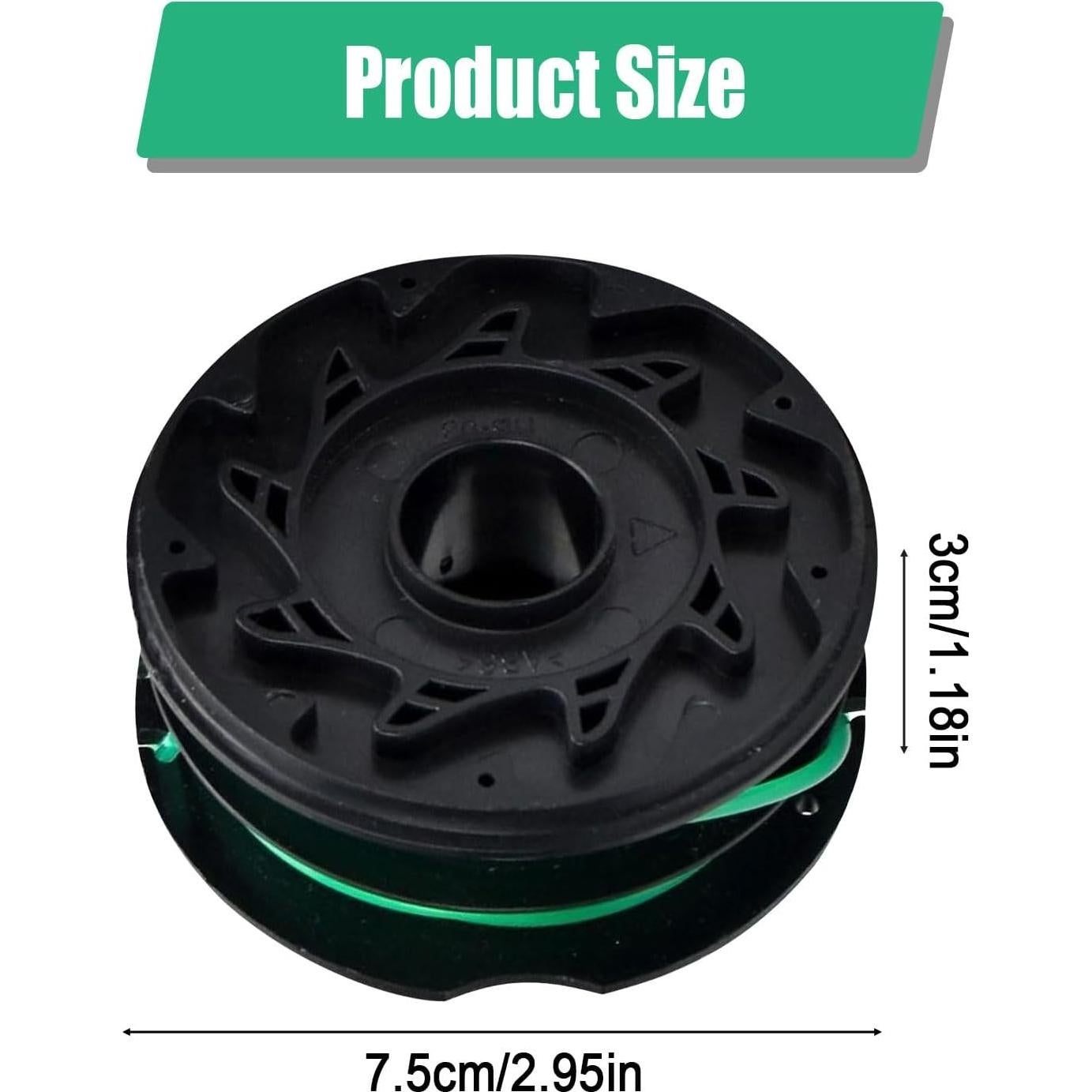 Bobinas de Reemplazo DF-080 para Cortadoras Black Decker - 6 Unidades