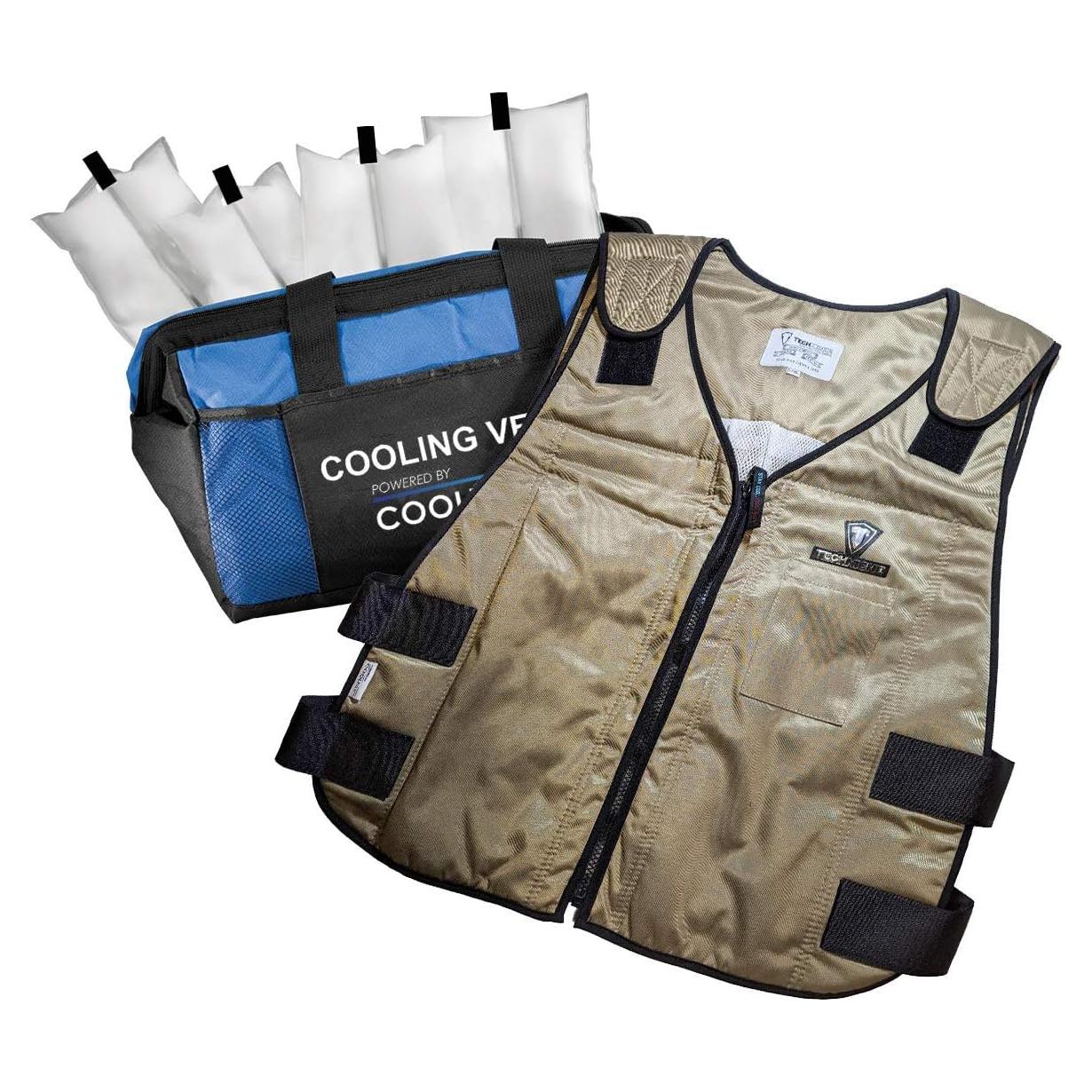 Chaleco Enfriamiento TechKewl Modelo 6626-KH-M/L Caqui