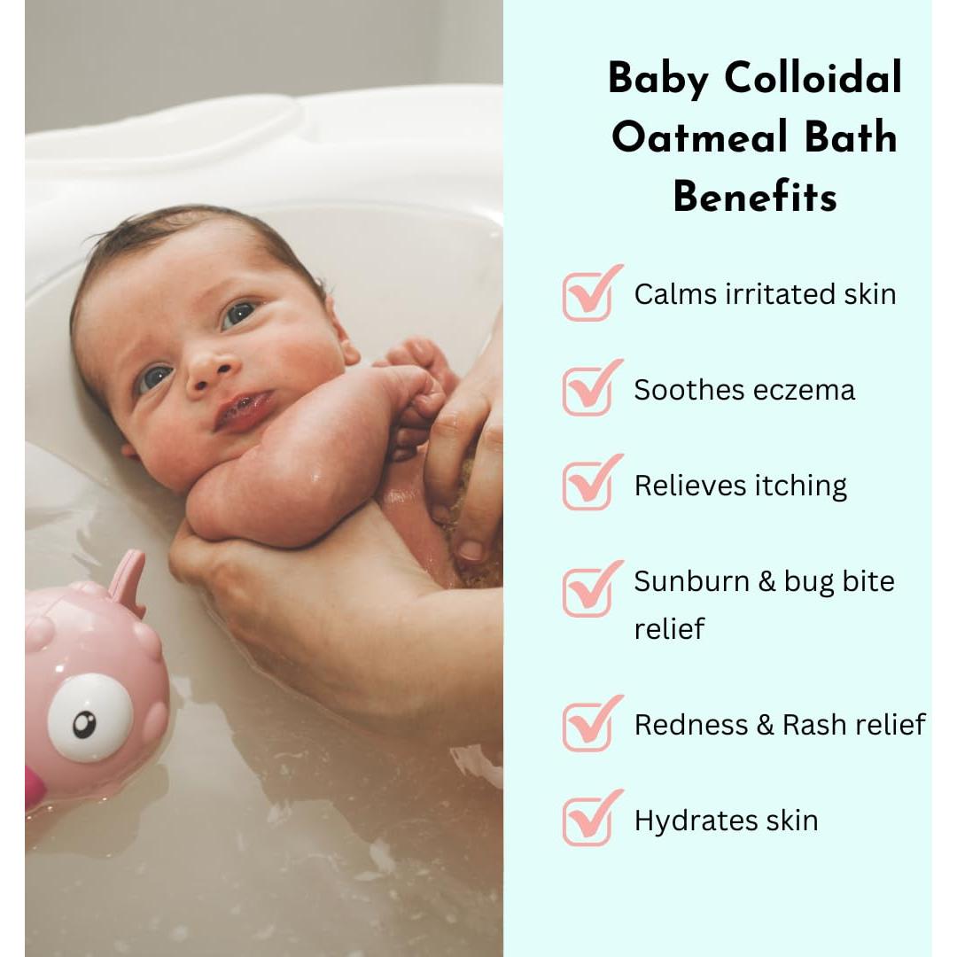 Polvo de Baño de Avena Coloidal Irene Organics 226g - Eccema