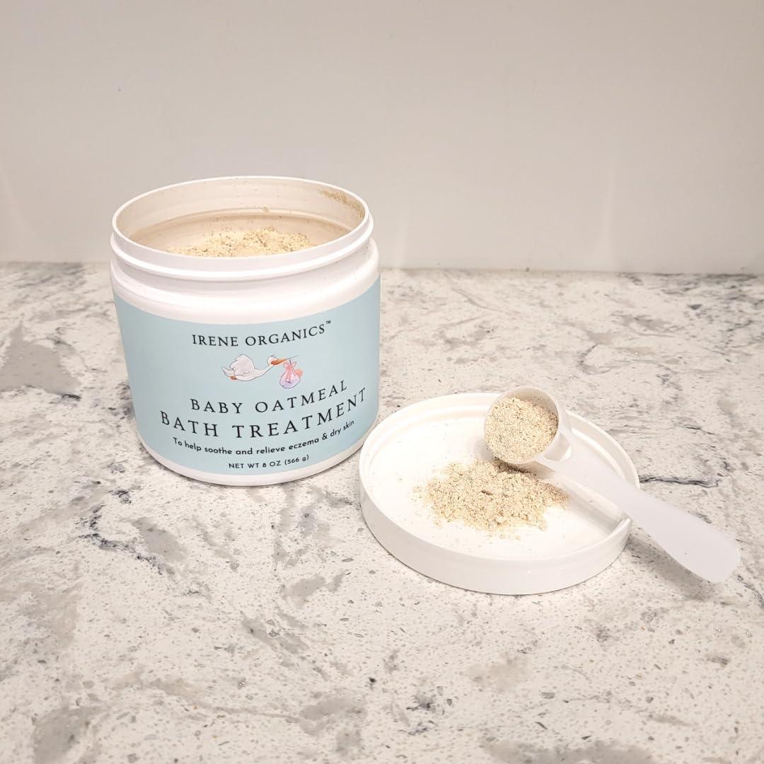 Polvo de Baño de Avena Coloidal Irene Organics 226g - Eccema