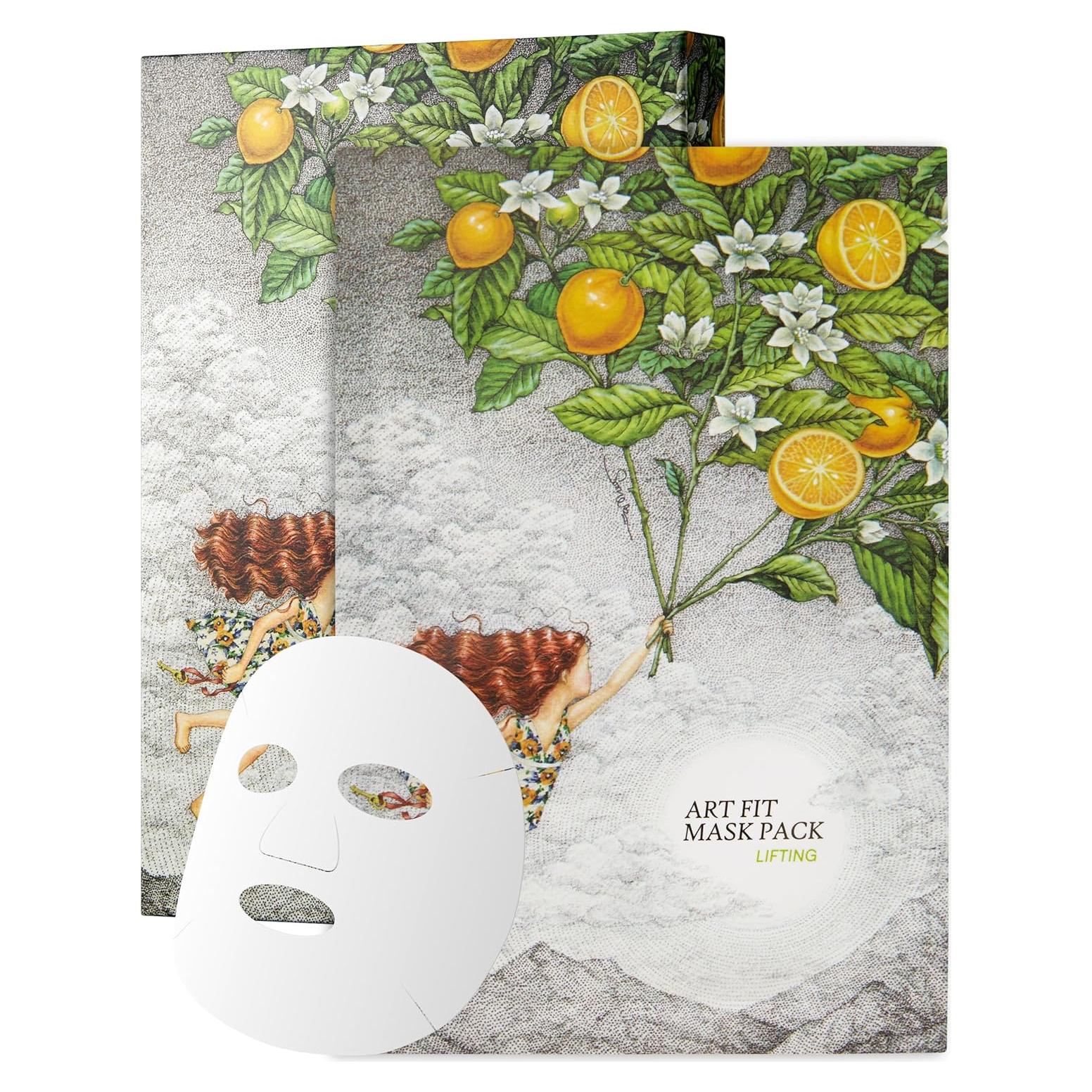 Máscara Facial Hidratante Lifting Art Fit - 5 Hojas