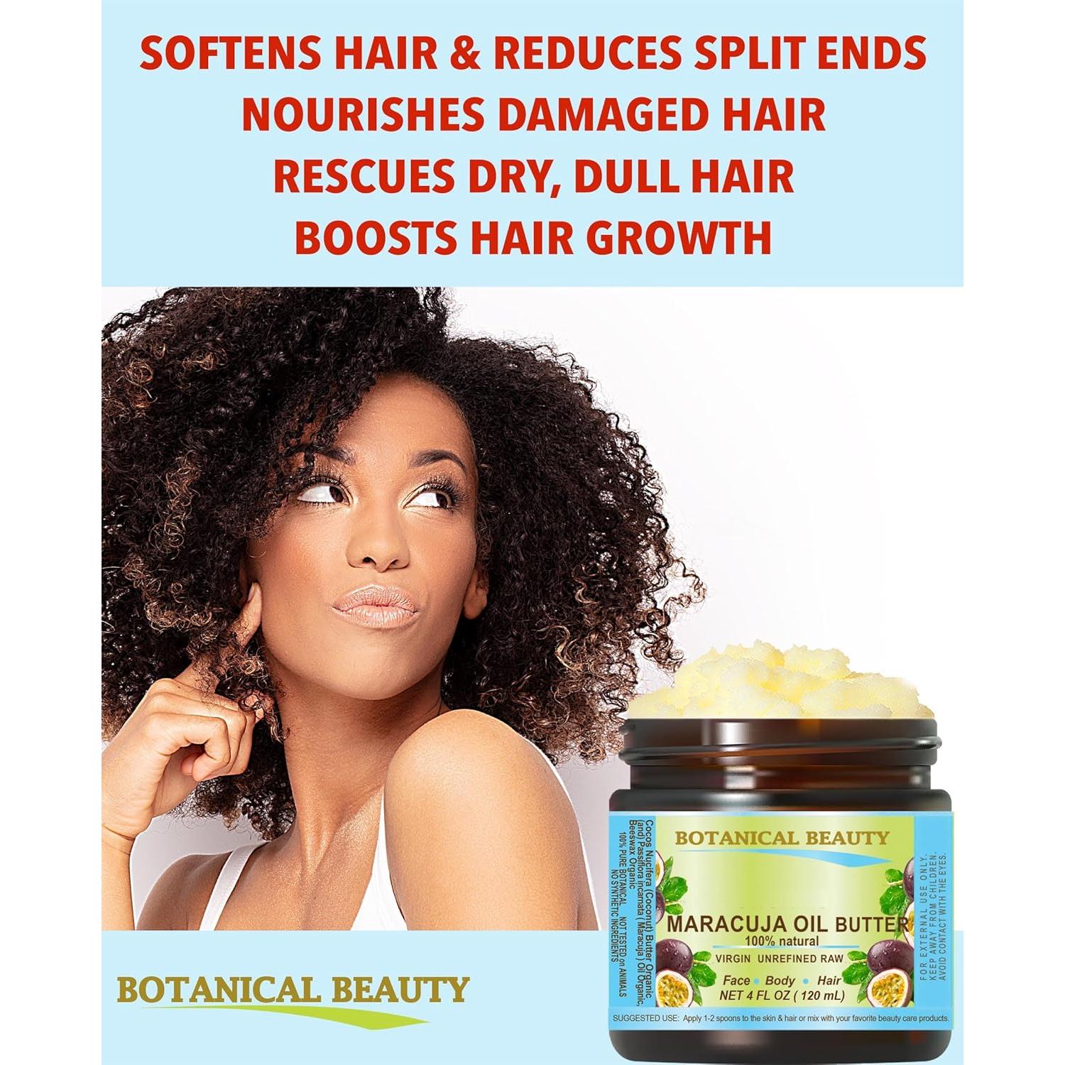 Mantequilla de Maracuyá 100% Pura Natural Belleza Botánica 113g