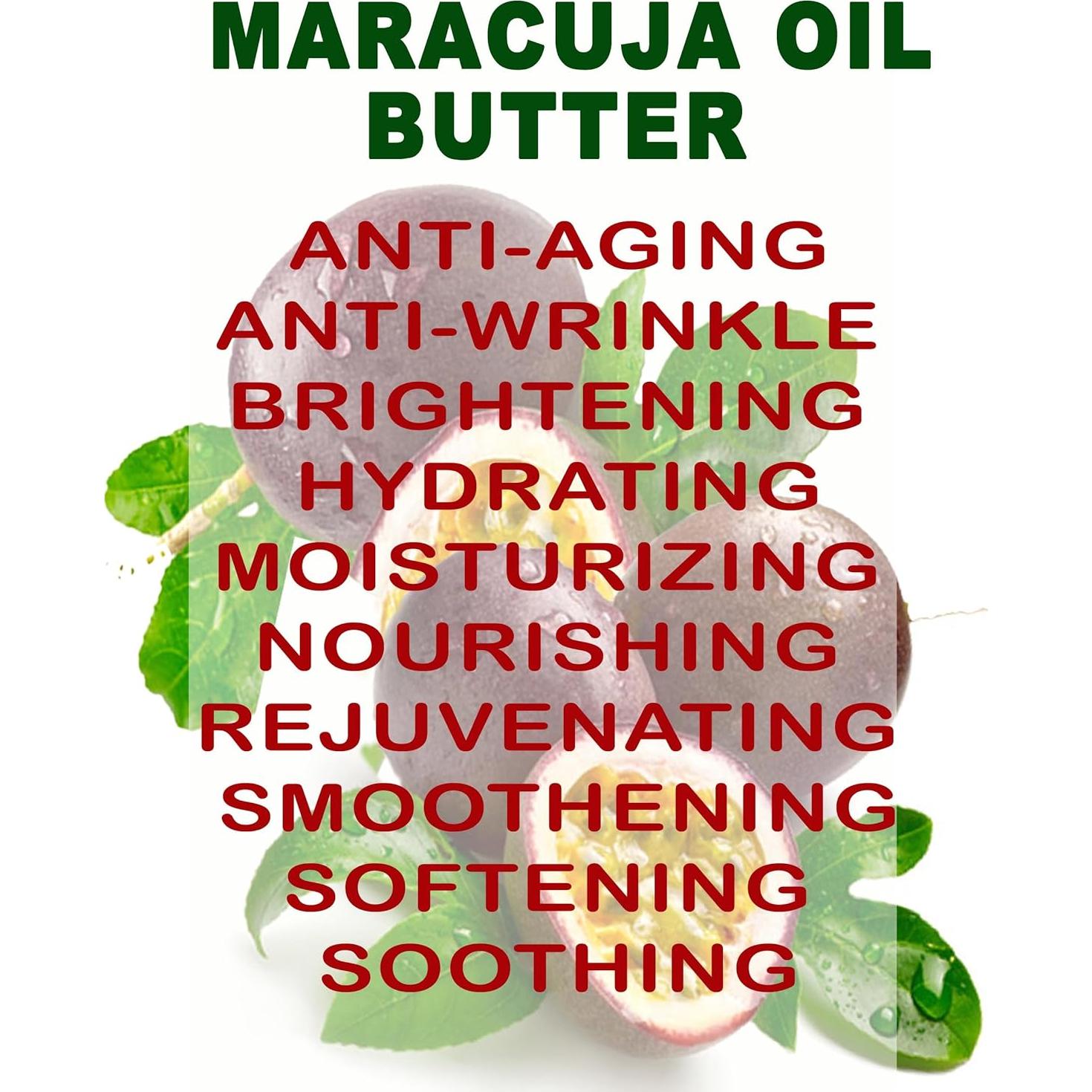 Mantequilla de Maracuyá 100% Pura Natural Belleza Botánica 113g