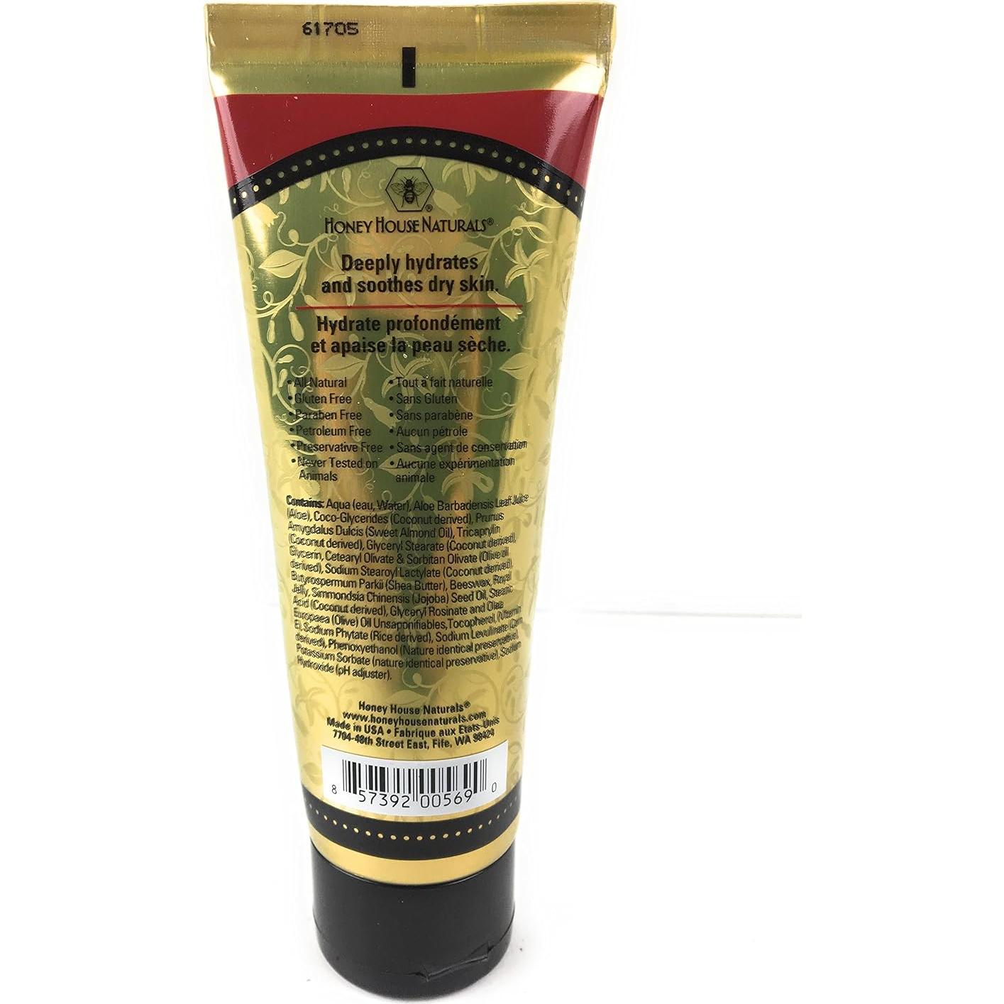 Crema de Mantequilla de Abeja Honey House Naturals 113g - Ultra Hidratante Natural