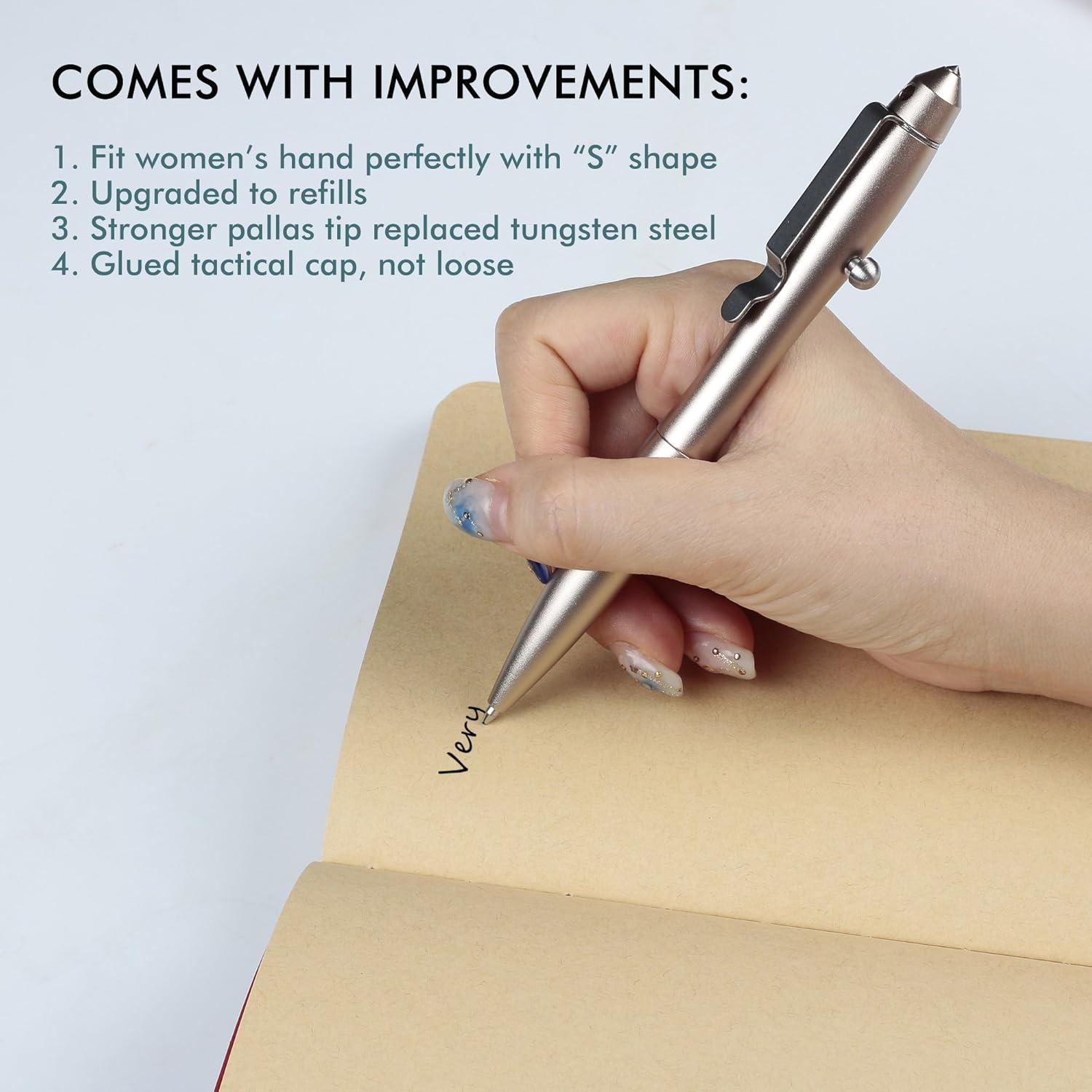 Bolígrafo Retráctil SMOOTHERPRO Oro Rosa 0.5mm EDC