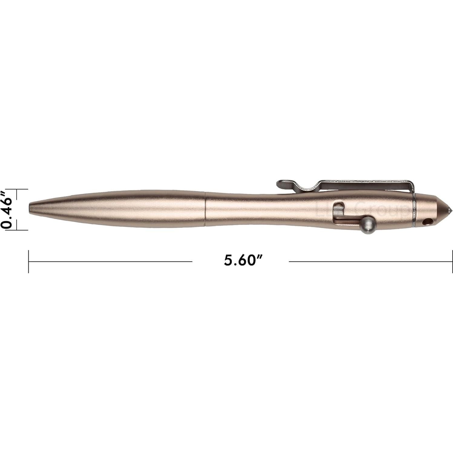 Bolígrafo Retráctil SMOOTHERPRO Oro Rosa 0.5mm EDC