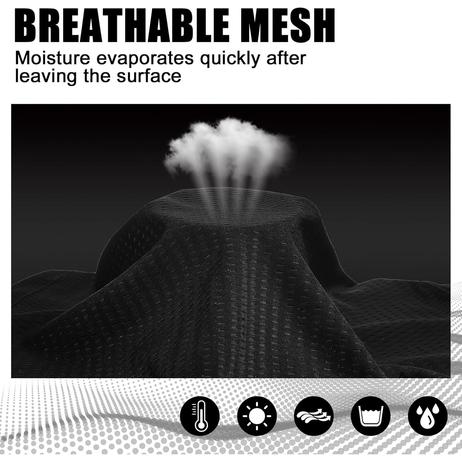 Gaiter Refrigerante Geyoga Negro para Cuello y Cara UV