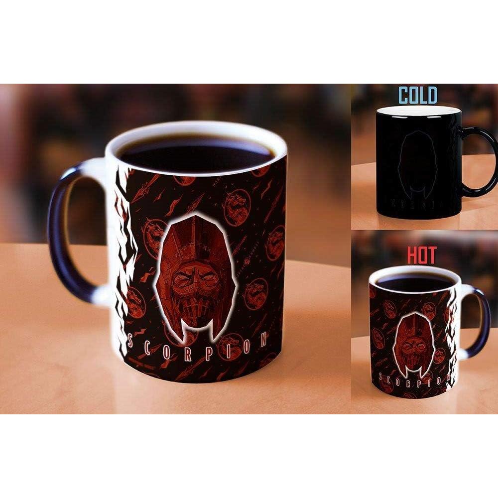 Taza Cerámica Morphing Mugs 11 oz Scorpion Mortal Kombat