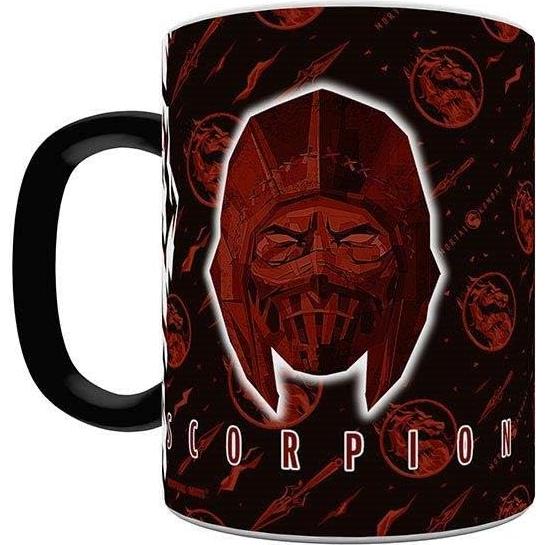 Taza Cerámica Morphing Mugs 11 oz Scorpion Mortal Kombat