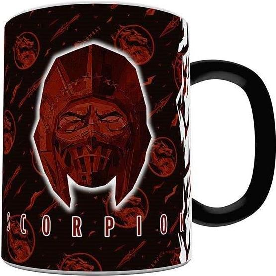 Taza Cerámica Morphing Mugs 11 oz Scorpion Mortal Kombat