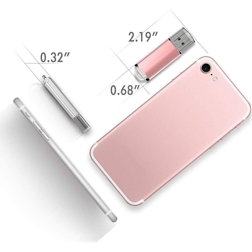 Unidad Flash USB 32GB Maspen 2.0 Alta Velocidad Azul