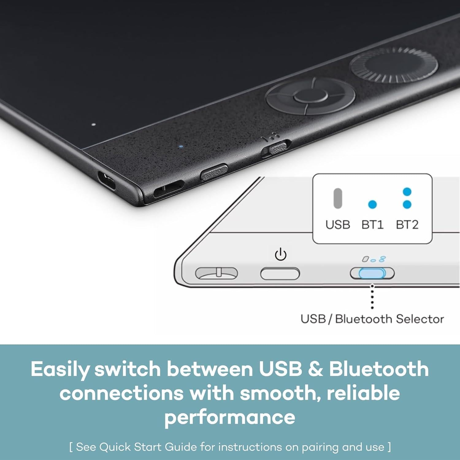 Tableta Gráfica Wacom Intuos Pro Mediana Bluetooth 2025