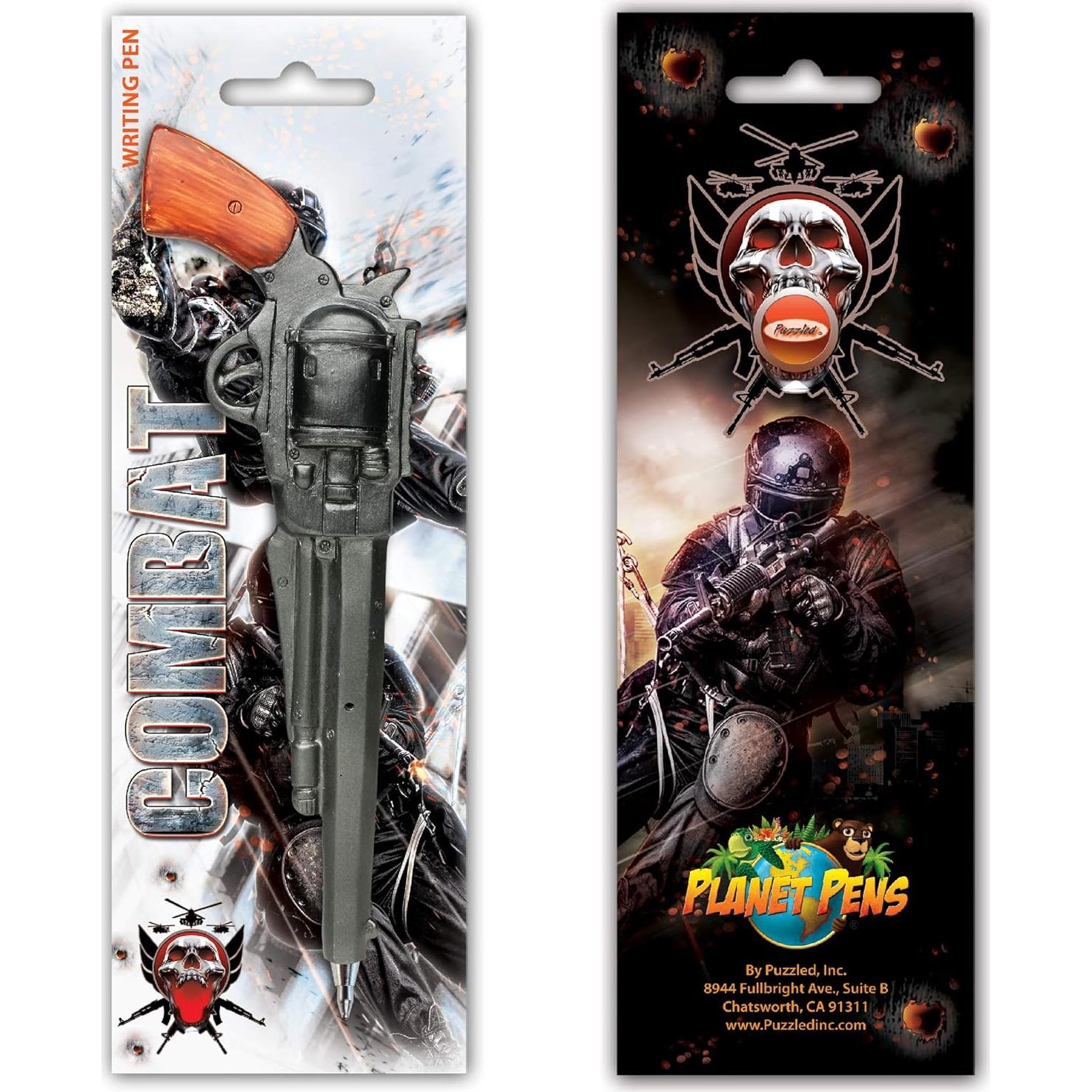 Bolígrafo Pistolero Puzzled 15 cm Colorido para Oficina