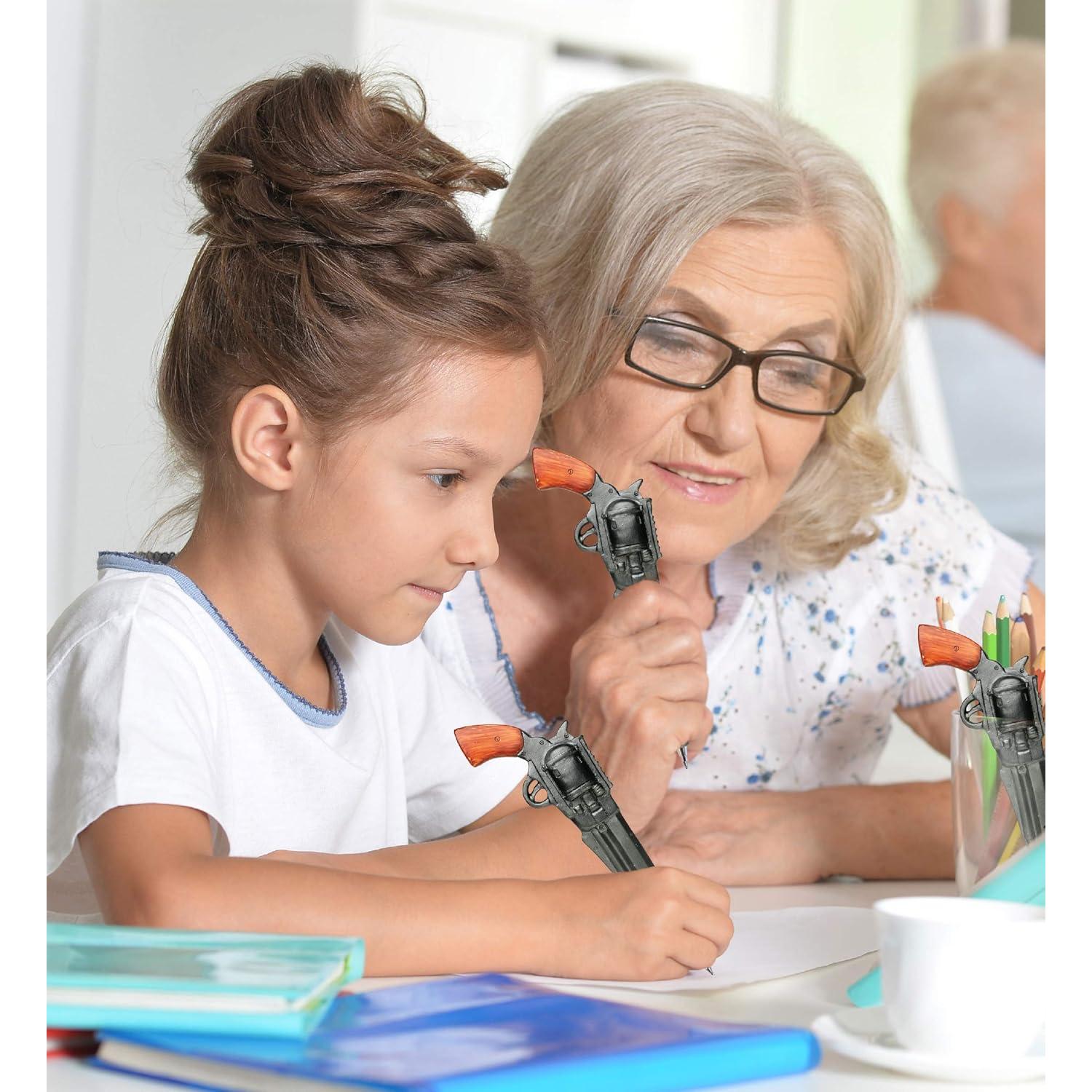 Bolígrafo Pistolero Puzzled 15 cm Colorido para Oficina