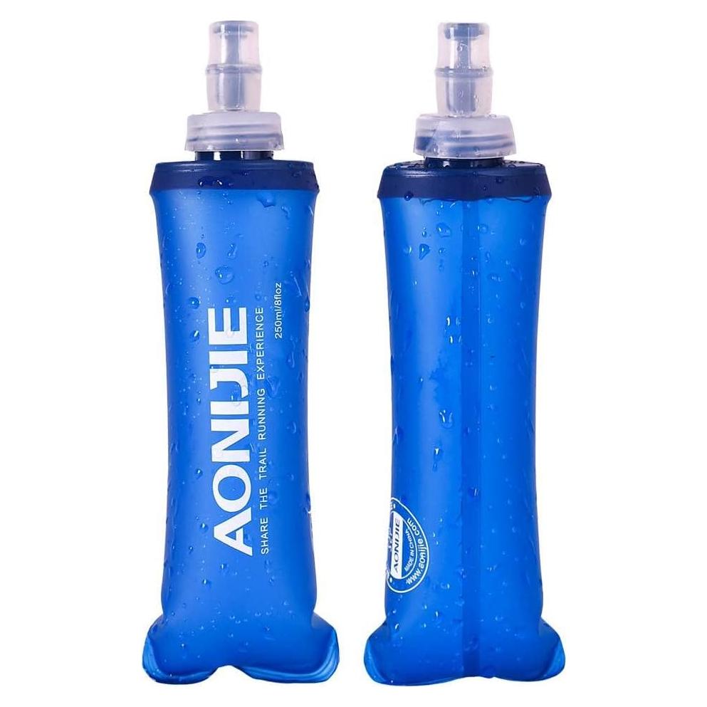 Botellas de Agua Suaves AONIJIE 250ml Plegables para Deportes