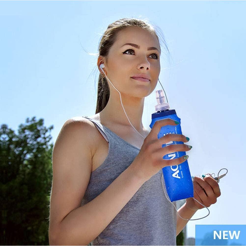 Botellas de Agua Suaves AONIJIE 250ml Plegables para Deportes