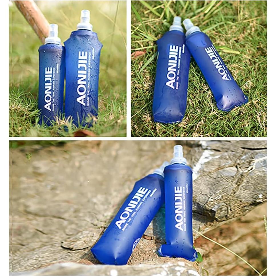 Botellas de Agua Suaves AONIJIE 250ml Plegables para Deportes