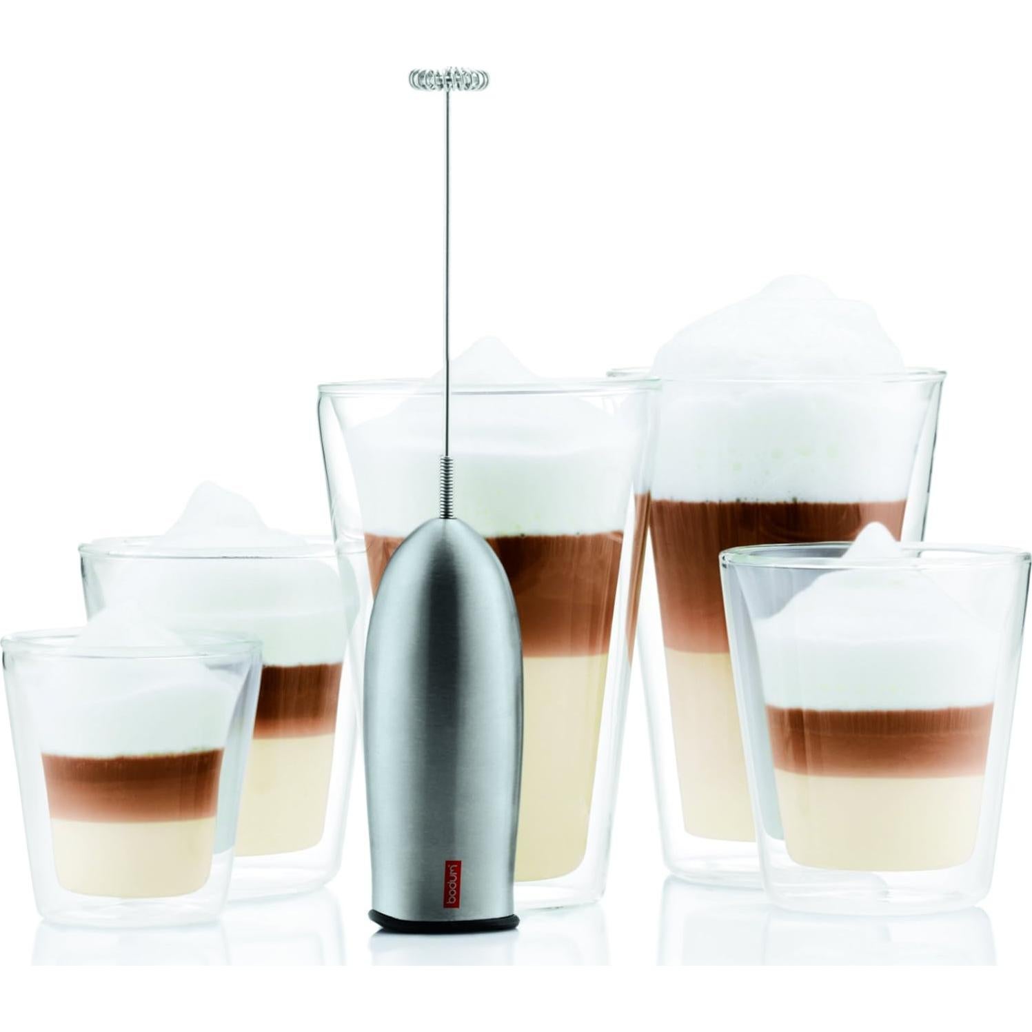 Batidora de Leche a Batería Bodum Schiuma Negra 108g