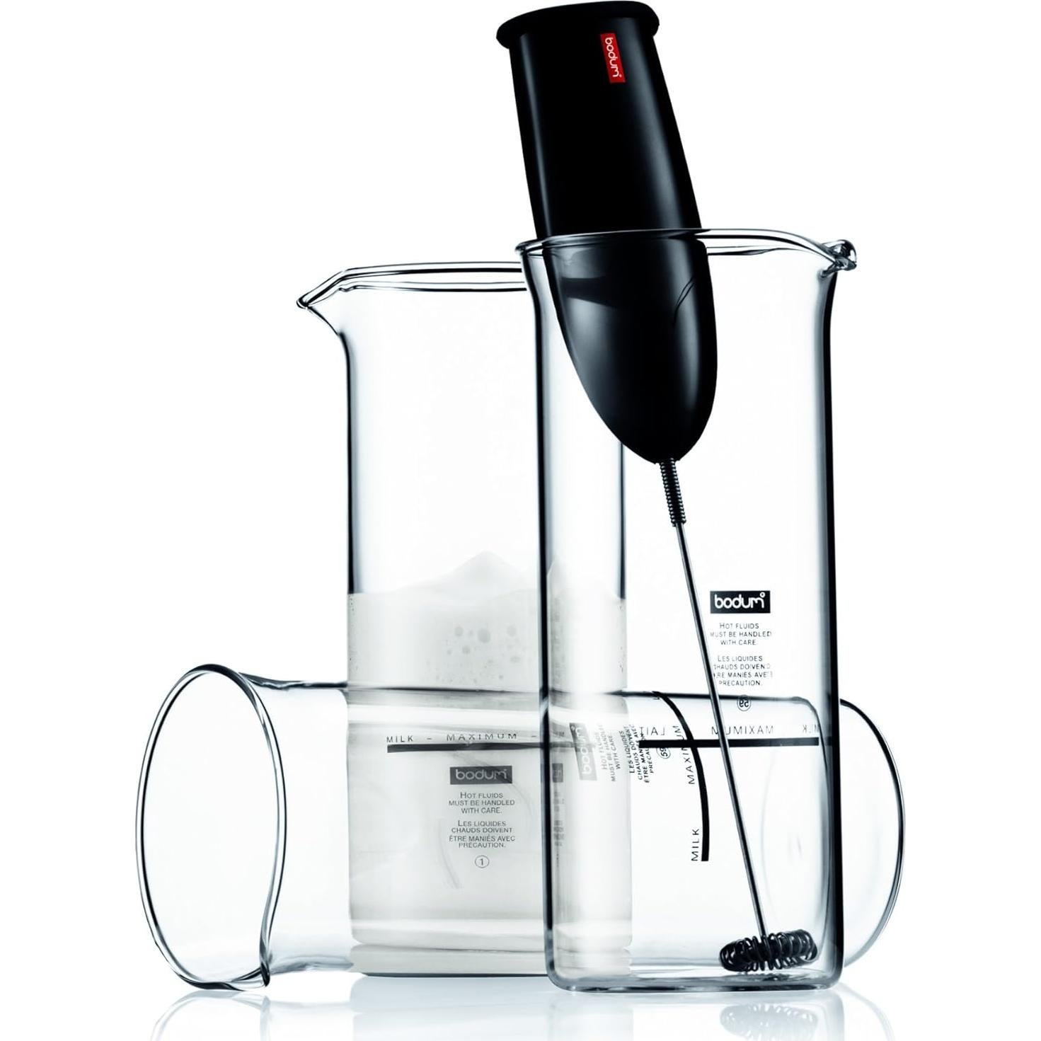 Batidora de Leche a Batería Bodum Schiuma Negra 108g