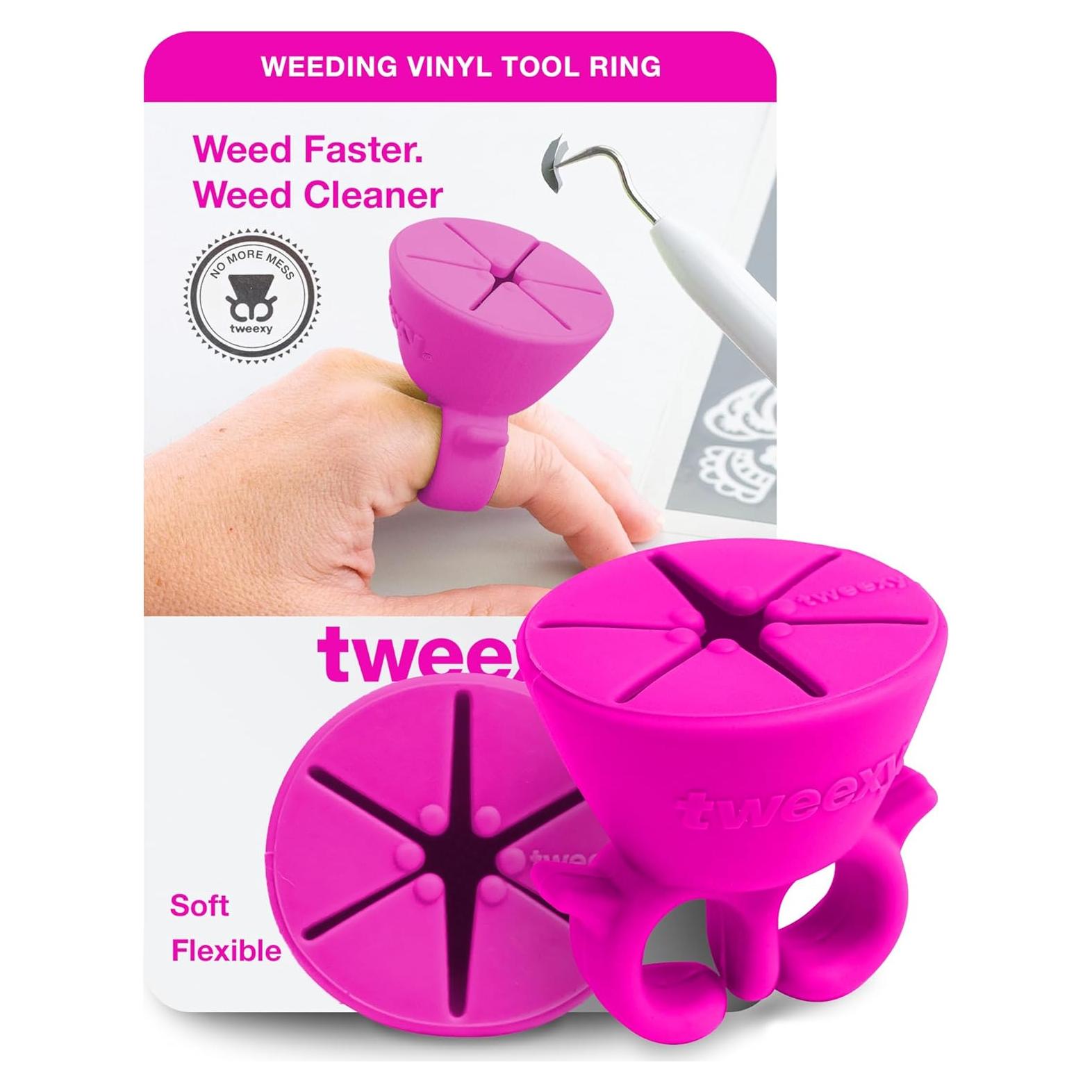 Anillo Recolector de Restos de Vinilo Tweexy Fucsia