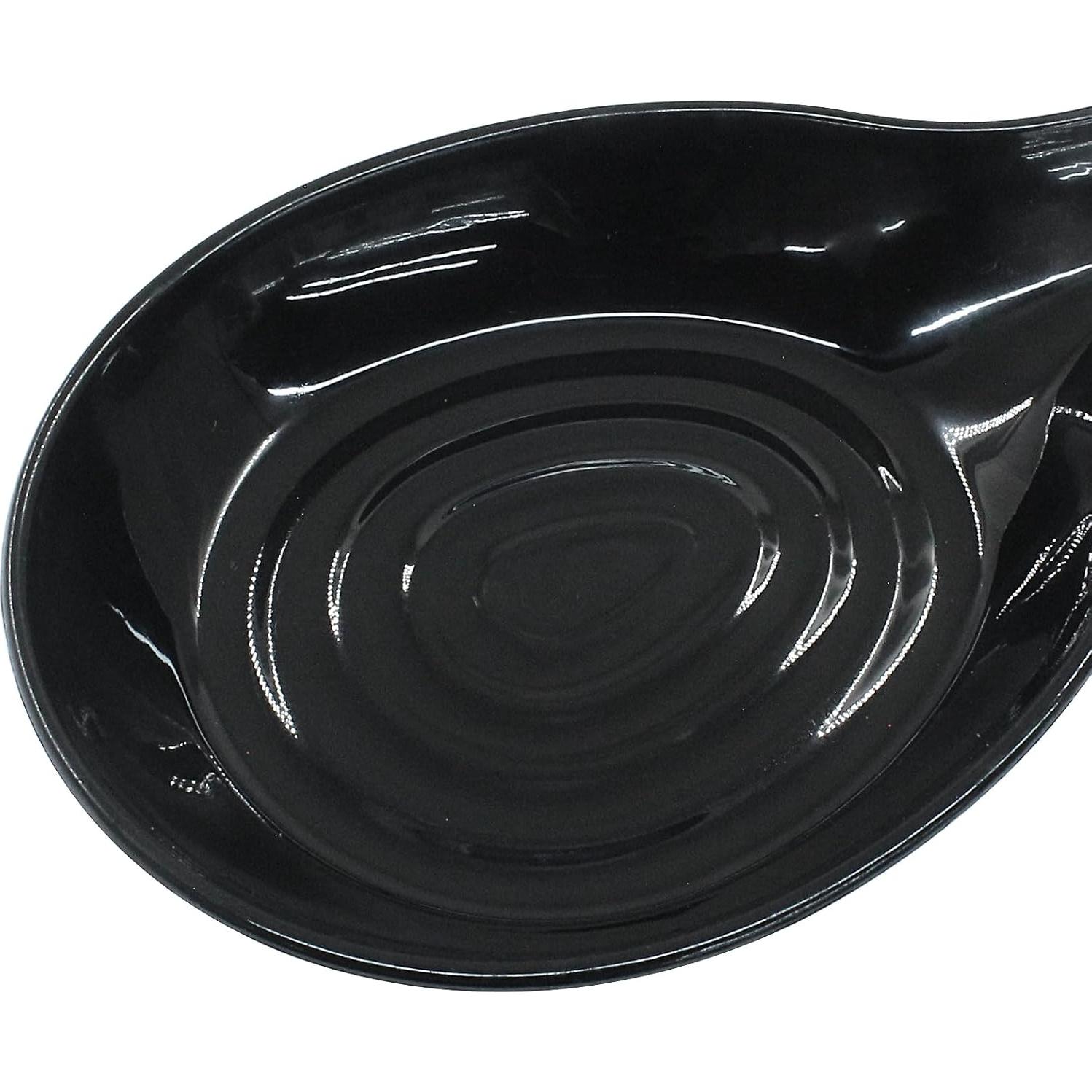 Soportes para Cucharas de Plástico PHITUODA - 2 Unidades Negro