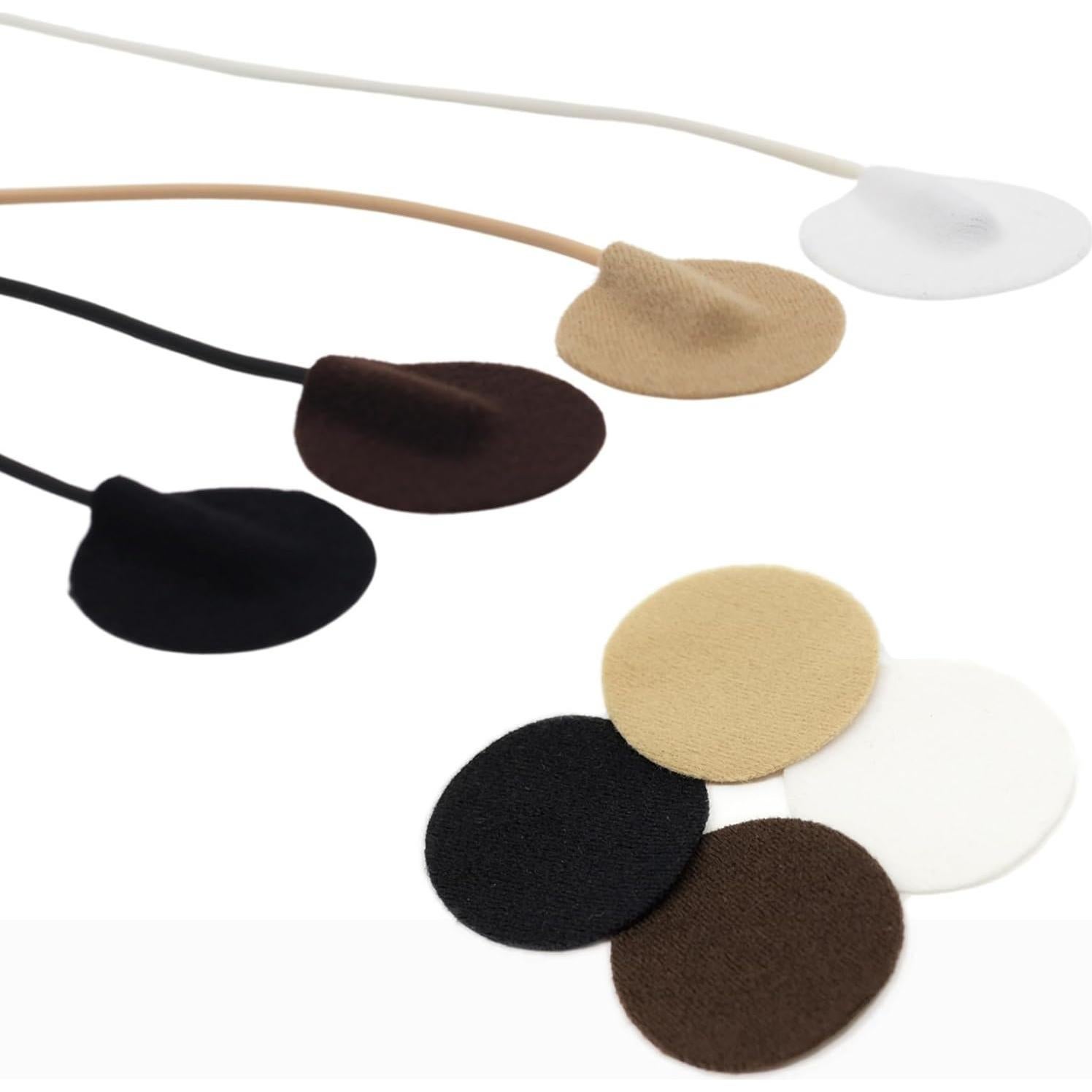 Círculos Suaves URSA para Micrófonos Lavalier - 15 Piezas Beige