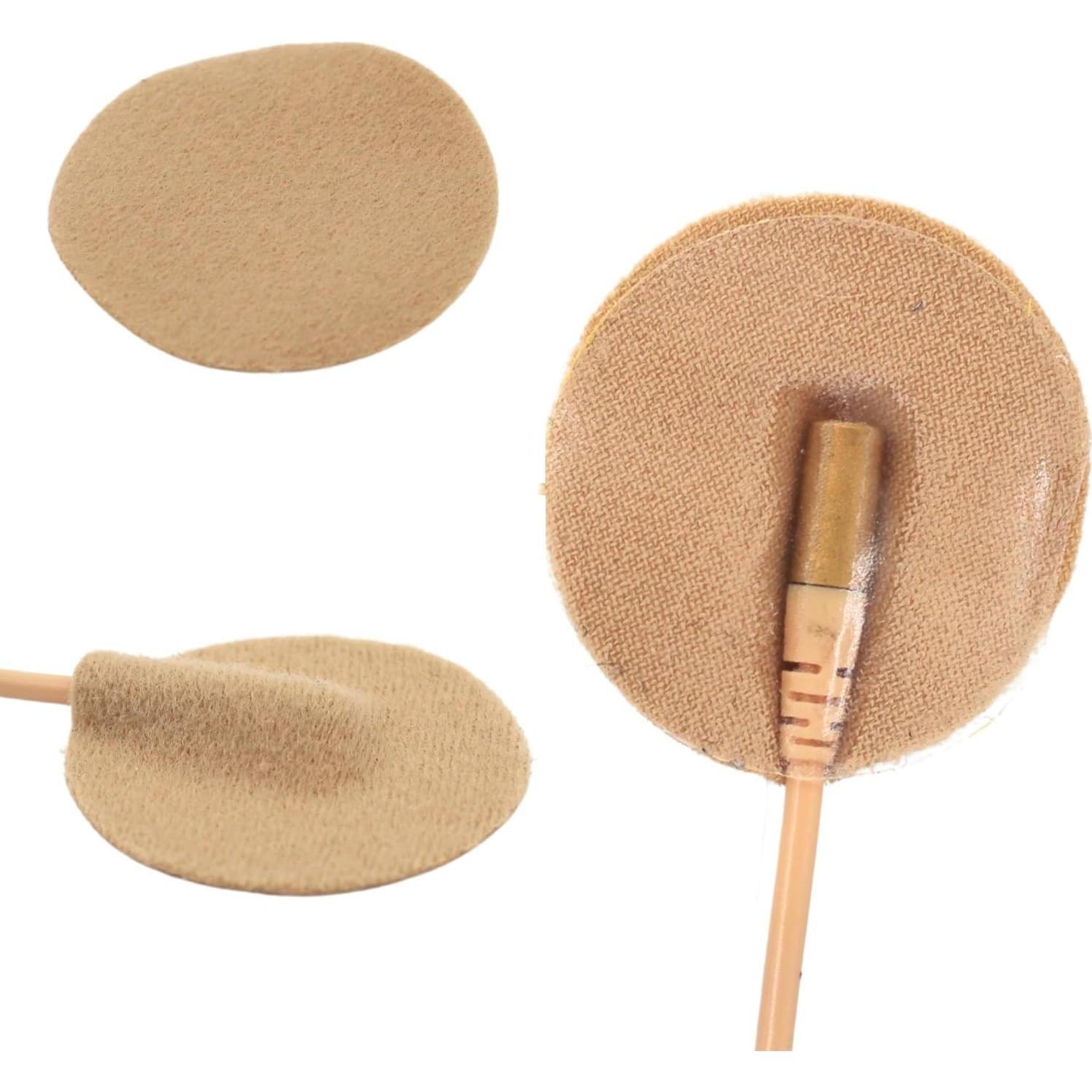 Círculos Suaves URSA para Micrófonos Lavalier - 15 Piezas Beige