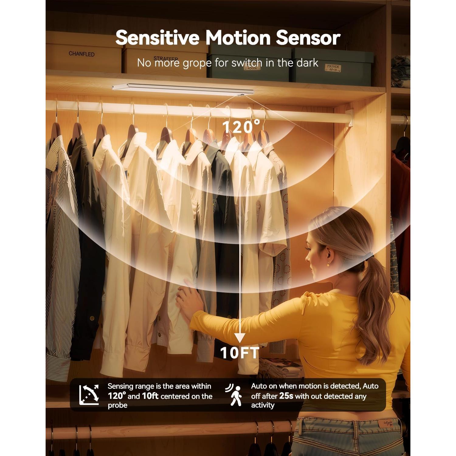 Iluminación Bajo Gabinete LENOMA 750LM Inalámbrica 30.48cm