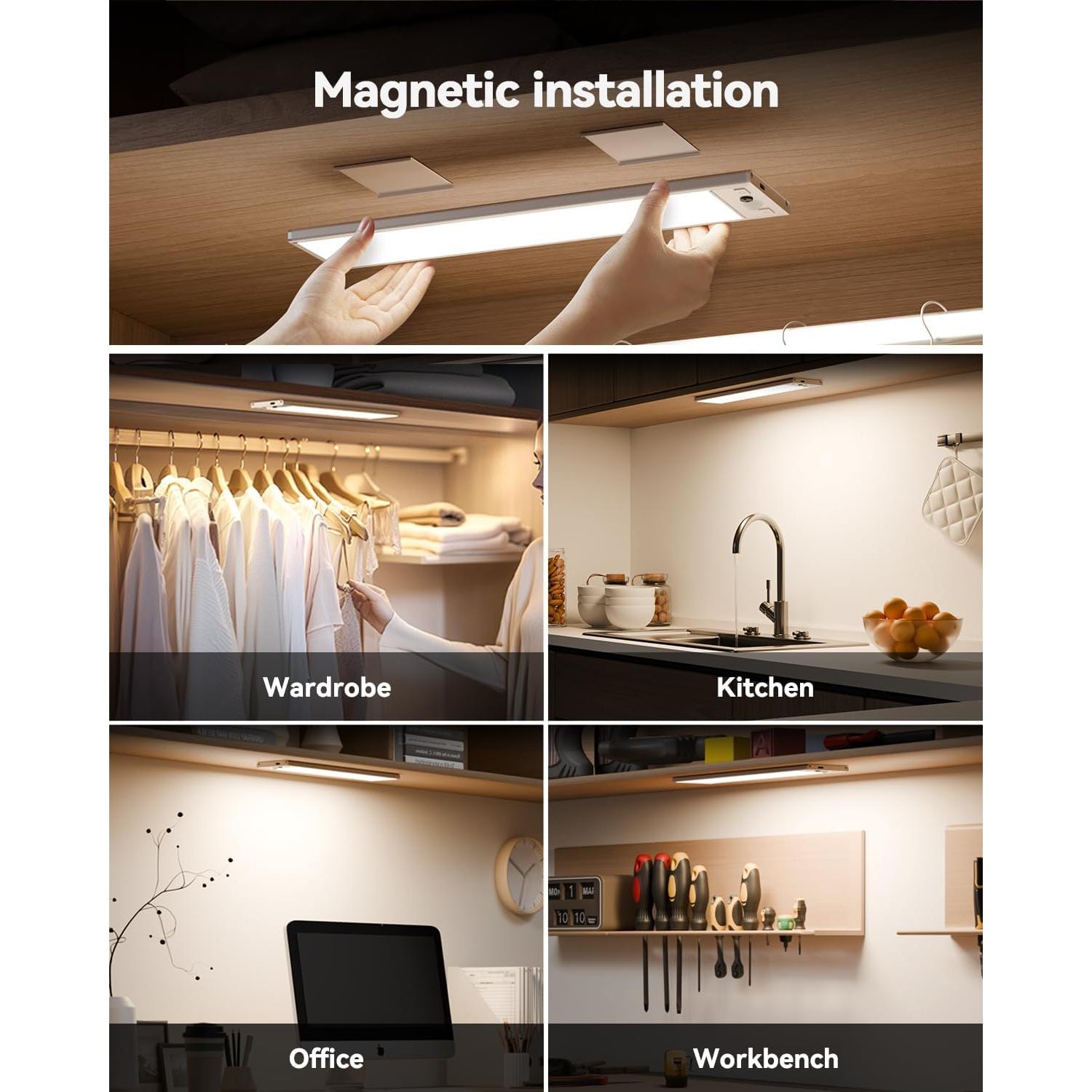 Iluminación Bajo Gabinete LENOMA 750LM Inalámbrica 30.48cm