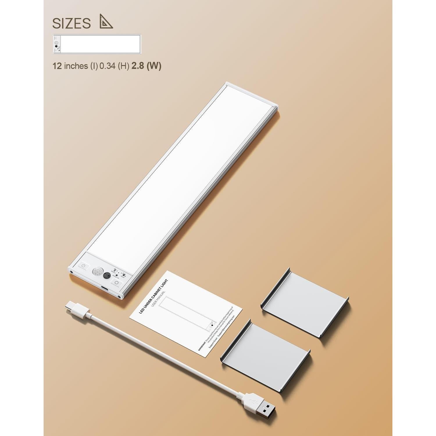 Iluminación Bajo Gabinete LENOMA 750LM Inalámbrica 30.48cm