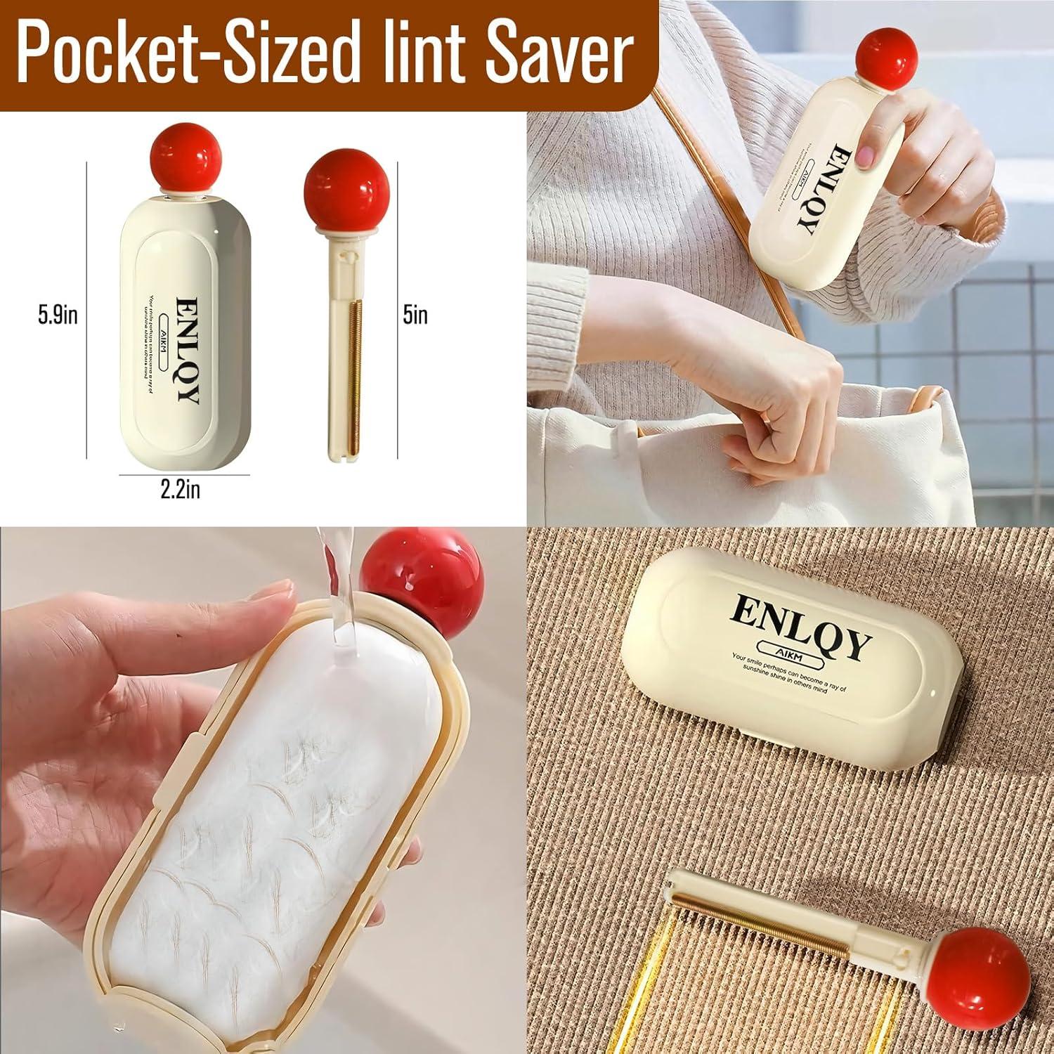 Rodillo para Pelusa Ecológico ZEKURAPA 2 en 1 Lavable