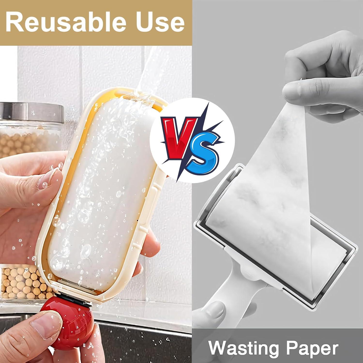 Rodillo para Pelusa Ecológico ZEKURAPA 2 en 1 Lavable